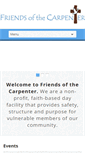 Mobile Screenshot of friendsofthecarpenter.org